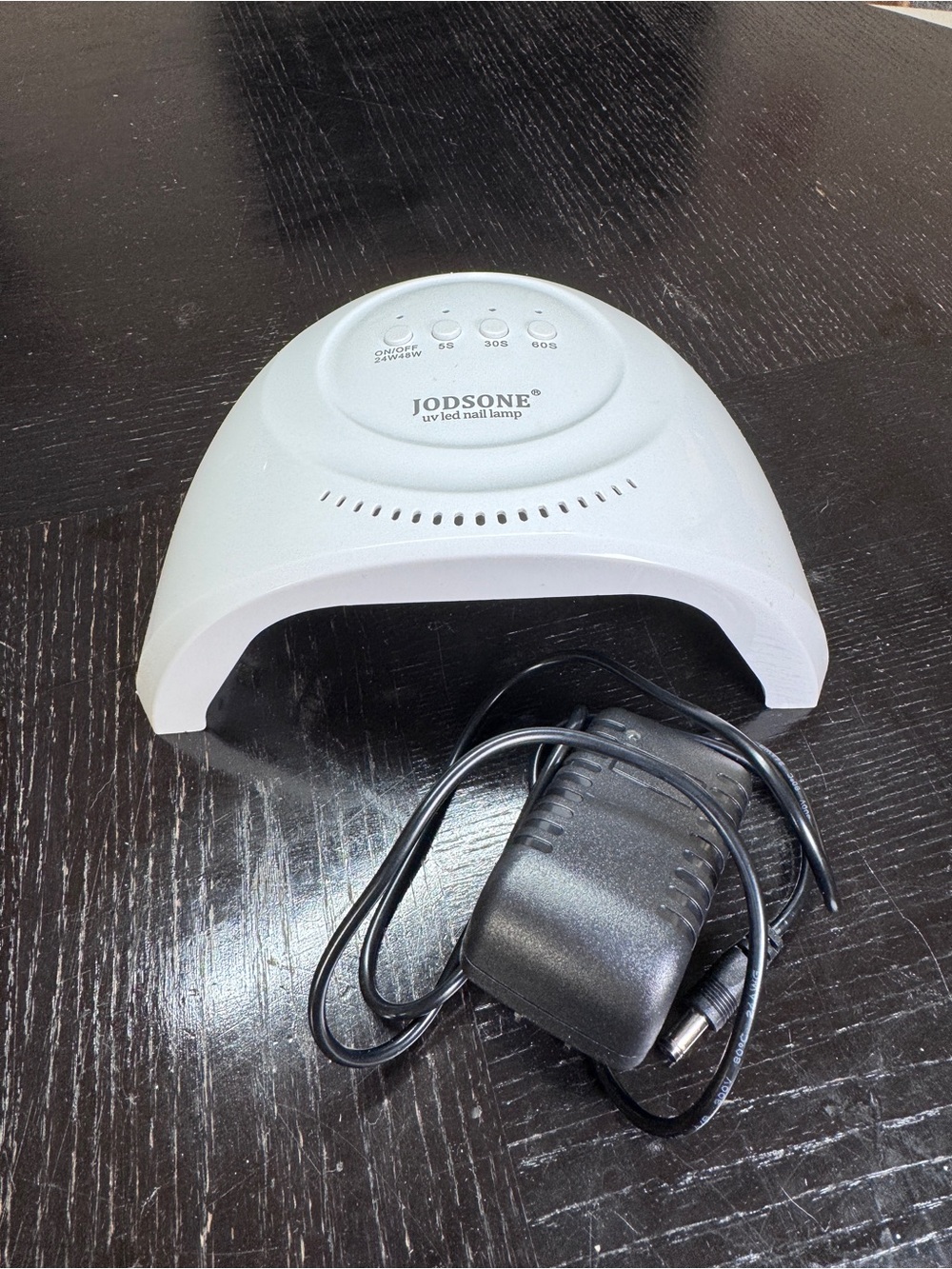 White UV/LED Nail Lamp with Timer
